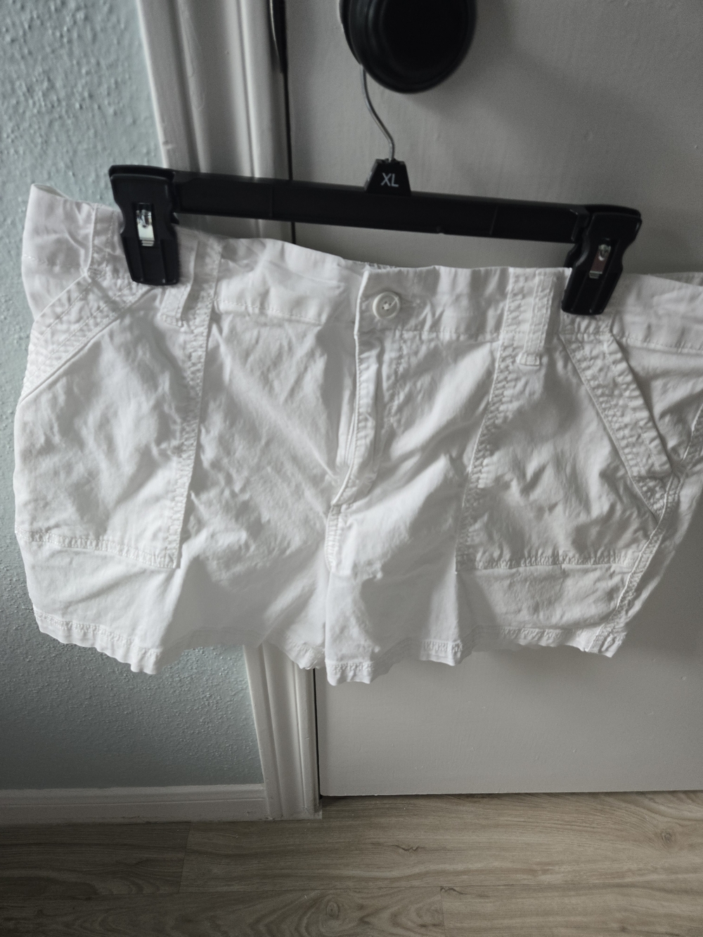 Magellan Outdoors Women's White High-Waist Cotton Shorts